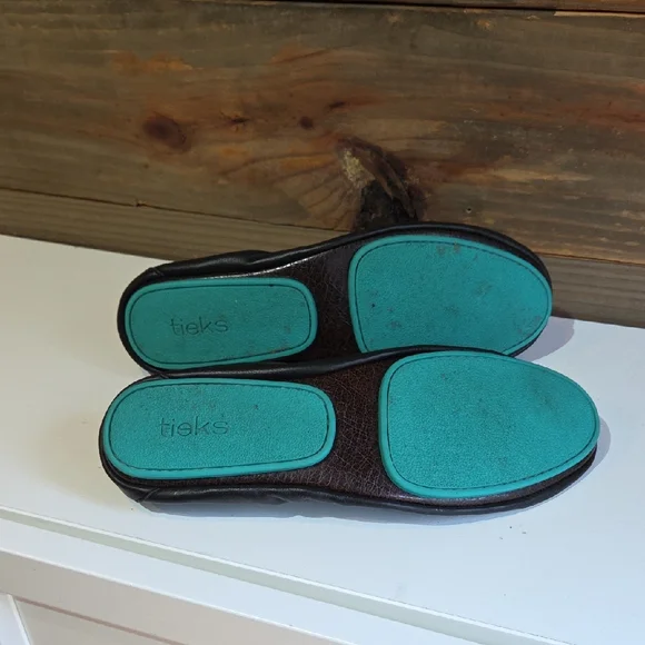 Tieks Matte Black Ballet Flats - Picture 6 of 10